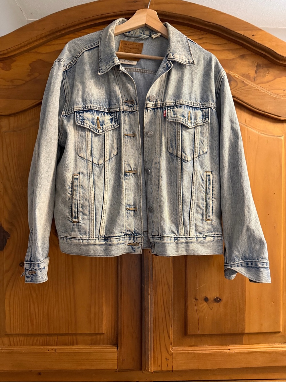 Levi's Light Blue Washed Denim Jacket